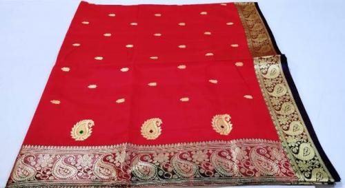 PMK BUMBERG COT SAREES WITH BLOUSE